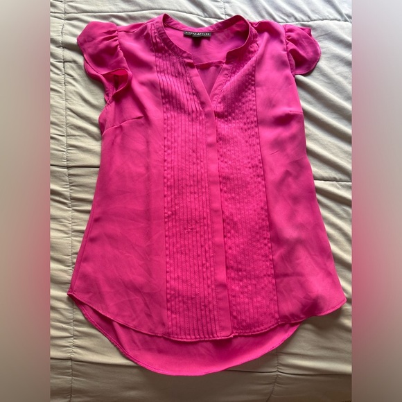 Hot Pink Statement Blouse by Simply Styled - Size S/C - Picture 5 of 6